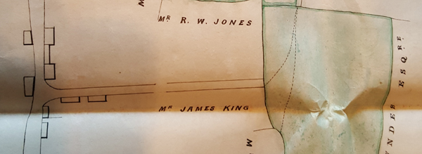 Plan of Short Lane 1883